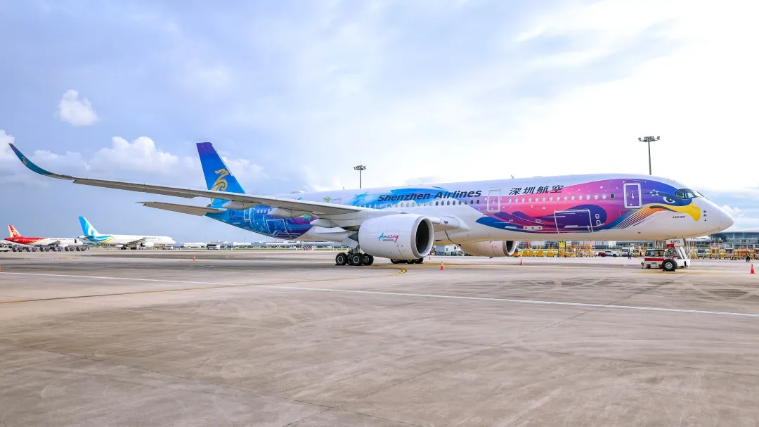 深航A350 首条国际航线!